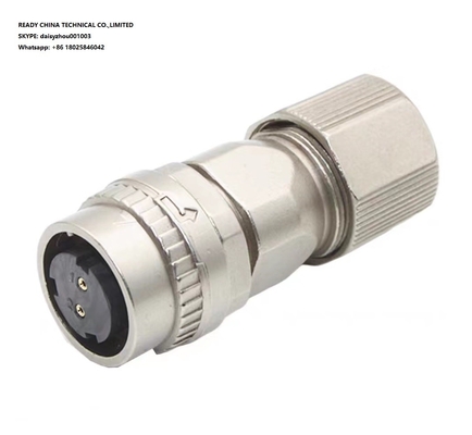 Waterproof IP67 Mitsubishi Servo Motor Male Female Plug GIET DDK CM10 2-core Brake Connector Metal Circular Connector