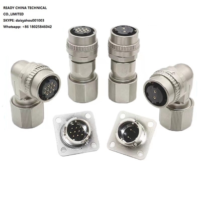 Waterproof IP67 Mitsubishi Servo Motor Male Female Plug GIET DDK CM10 2-core Brake Connector Metal Circular Connector