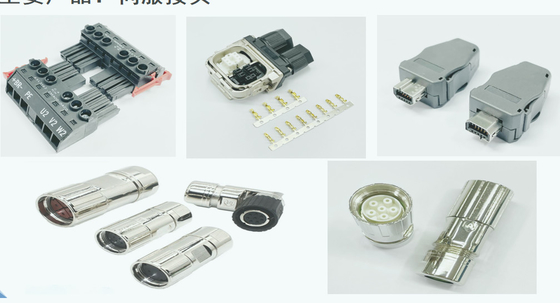 16MM2 32MM2 1 Pin Connector Male And Female more servo motor cable connector