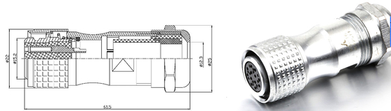 Tightly Assembly And Fast 4 Pin Servo Connector
