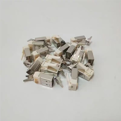 Rj45 Servo Wire Connector Panel Mount / Cable Mount