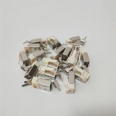 Rj45 Servo Wire Connector Panel Mount / Cable Mount