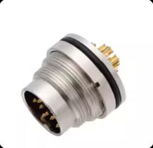 M16 Connector 23456 7 8 12 1416 Pins 24 Panel Mount Flange Waterproof Male and Female Aviation Plug