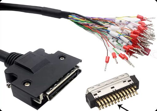 1000V Servo Motor Connector with Silver and Gold Plating for Industrial Automation