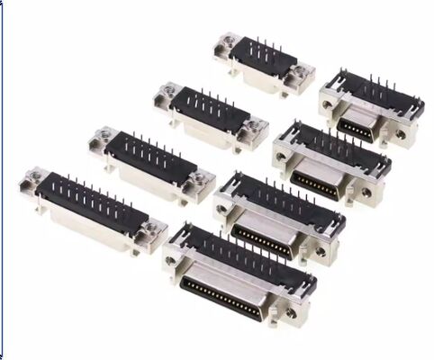 50PIN SCSI Connector for Servo Motors with 1000V Voltage Rating and Moog Gender Design