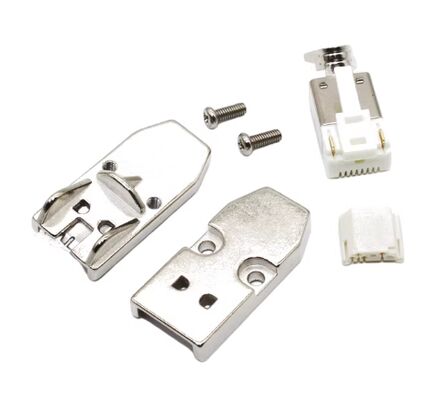 1000V Voltage Rating Servo Motor Connector with Omrons Domestic Contacts and 10PIN Insulation Resistance