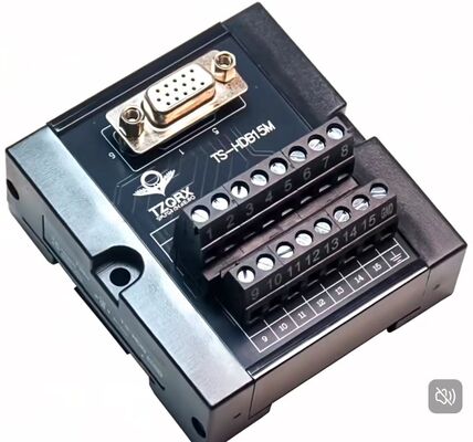 HDB15 pin terminal block Male-to-male/male-to-female connecting cable suitable for Inovance S6-C6 adapter board terminal strip