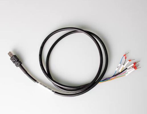 A4/A5/A6 Compatible Servo Motor Connector with MUF-PK10K-X Plug 10 Cores Servo Driver Connection Cable