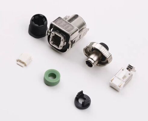 IP67 Zinc Alloy Servo Motor Connector 1000V Servo Connector for Industrial Automation